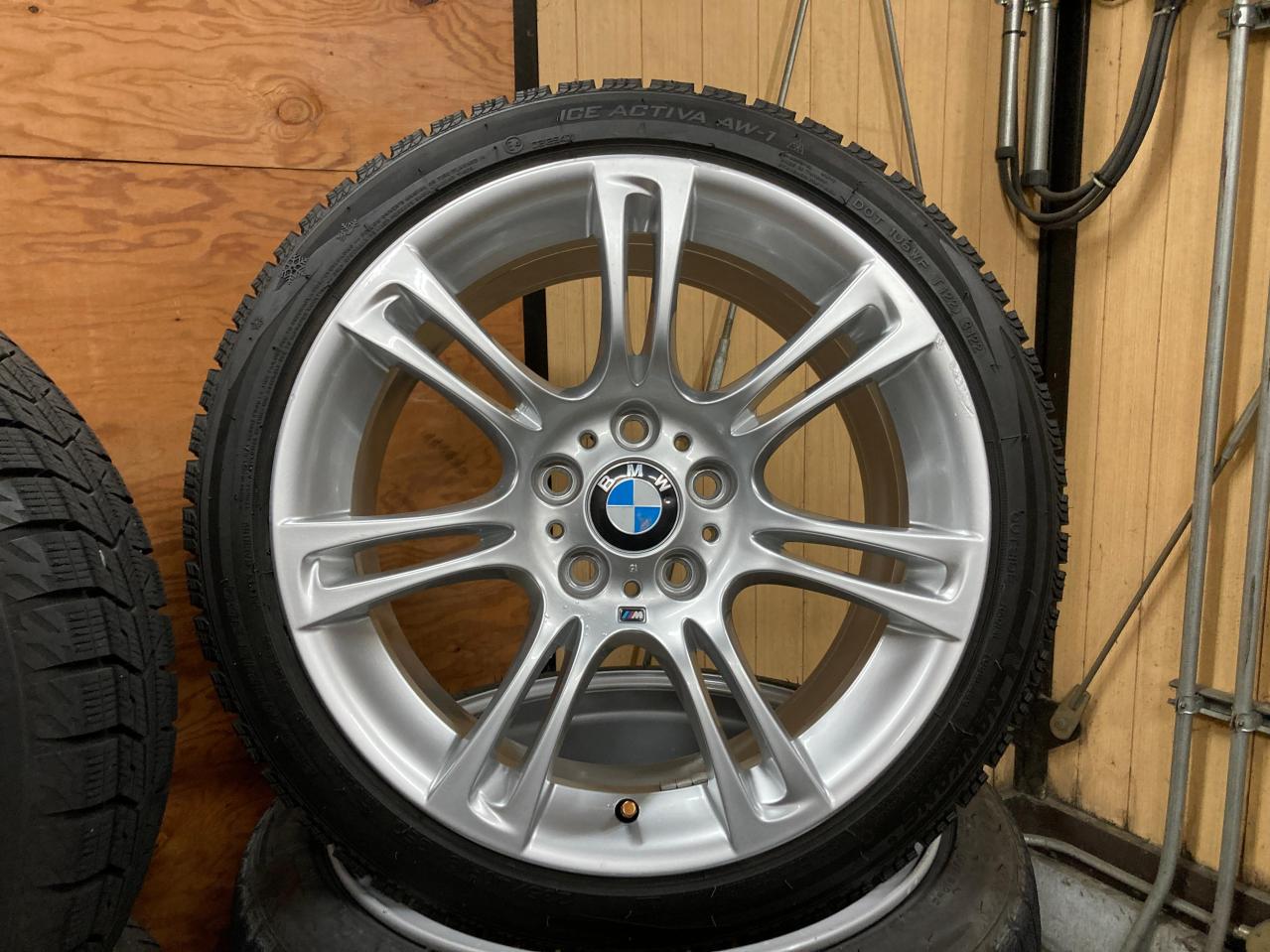 BMW 5シリーズ/F10 Mスポーツ純正ホイール+NANKANG ICE ACTIVA AW-1 | やや傷や汚れあり | アップガレージ ...