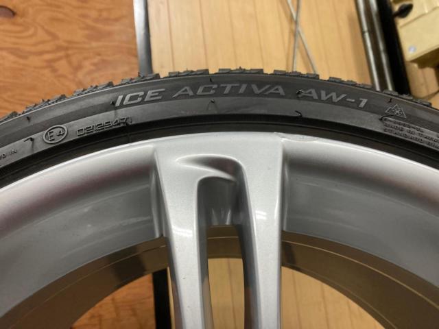 BMW 5シリーズ/F10 Mスポーツ純正ホイール+NANKANG ICE ACTIVA AW-1 | やや傷や汚れあり | アップガレージ ...