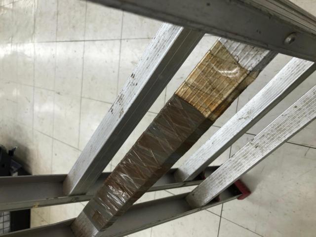 富士工業 アルミ合金はしご兼用脚立 FK-120