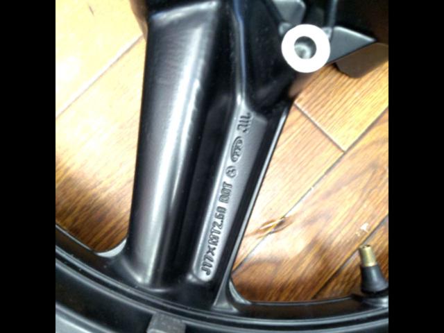 HONDA CBR600F PC19 純正ホイール 前後セット
