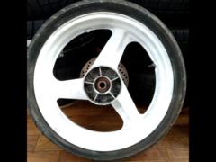 HONDA CBR400RR NC23 純正 リアホイール ホワイト