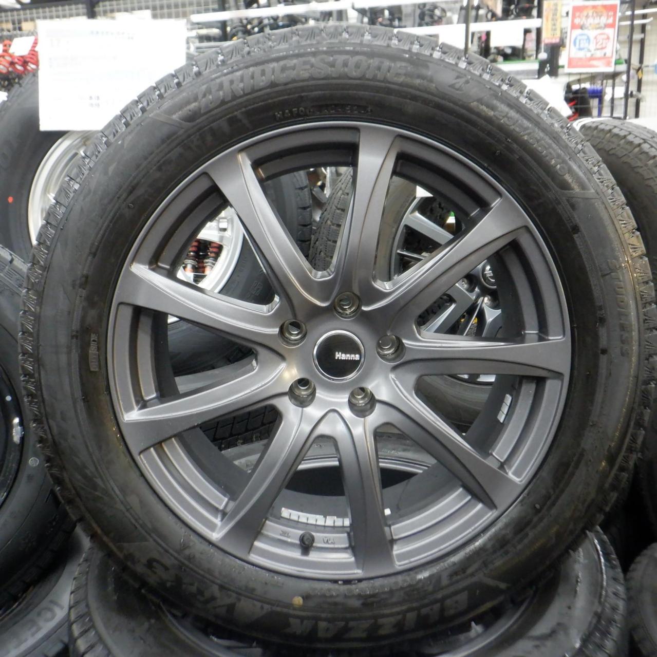 現行クラウンセダンに!Hanta スポークホイール+BRIDGESTONE BLIZZAK VRX3 | 中古品 | アップガレージ いわき店 ...