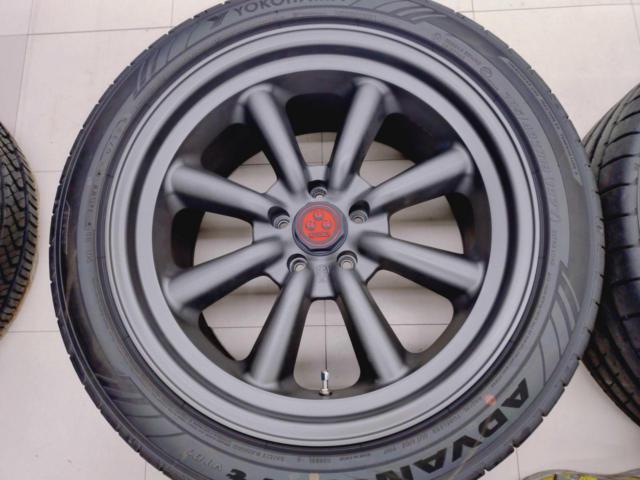 Designed specifically for the RZ34
watanabe
EIGHT
SPOKE
+
YOKOHAMA
ADVAN
Sports
V 107