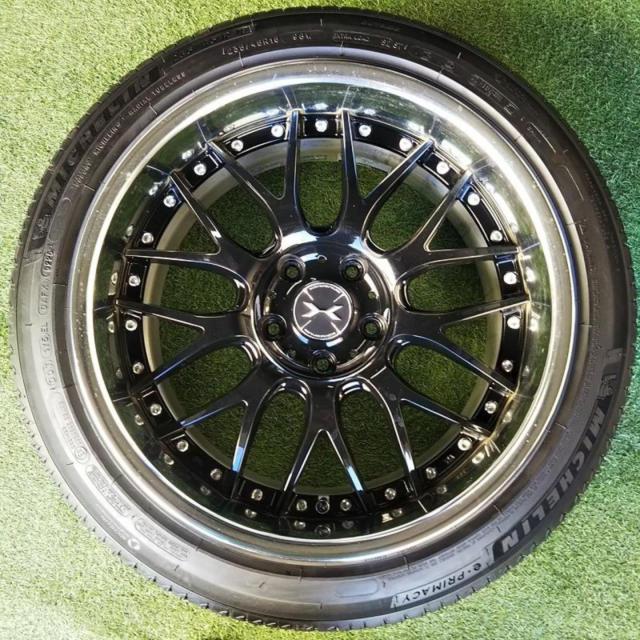 ☆ローダウン向け!☆weds MAVERICK 709M +MICHELIN e:PRIMACY 235/45R18 2025年製造 | 中古 ...