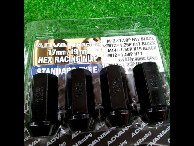 YOKOHAMA ADVAN RACING 17mm RACING NUT M12x1.25P 20個 | 新古品 | アップガレージ 二本松 ...