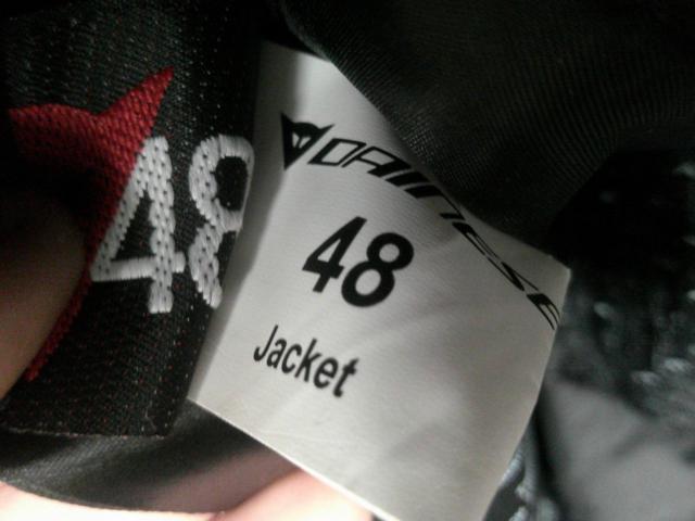 DAINESE D-DRY ジャケット サイズ:48