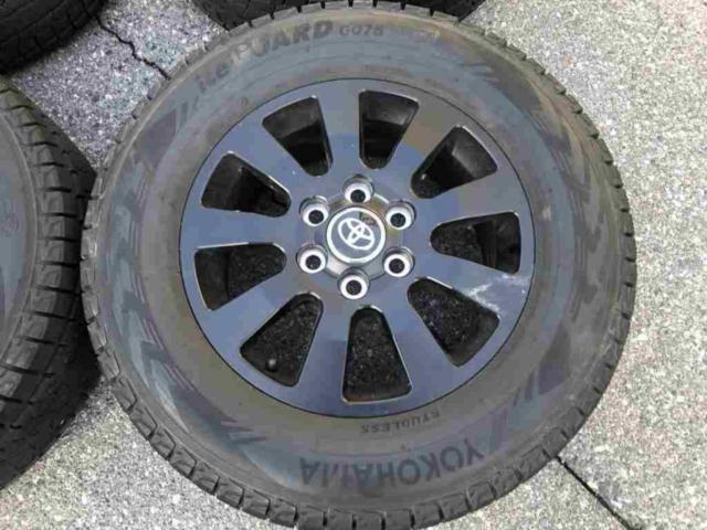 【トヨタ純正】ランドクルーザー250 純正ホイール+【YOKOHAMA】iceGUARD G075 265/65R18 2024年製 4本 ...