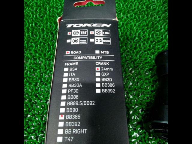 TOKEN BB386APS/2-TBT Φ46x86.5/Φ24 ボトムブラケット
