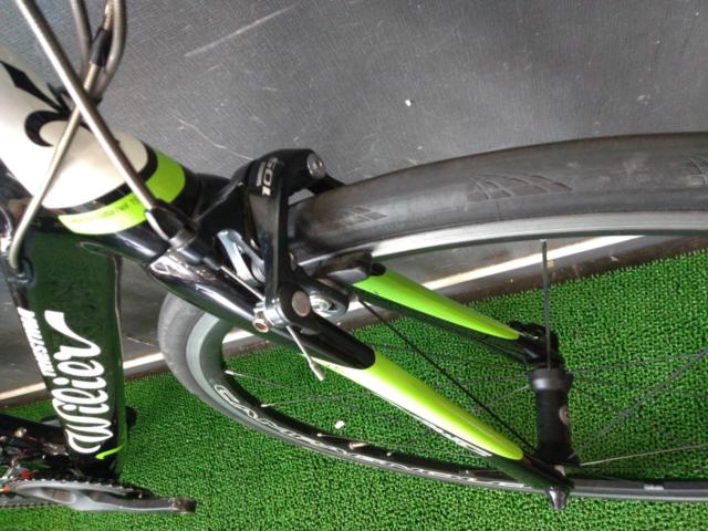 WILIER GRANTURISMO R 2018年 700x25c 2x11s カーボンロードバイク ブラックxグリーン