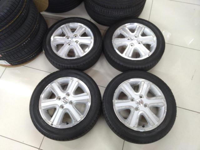 SUZUKI エブリィワゴン/DA64W純正ホイール+GOODYEAR EfficientGrip 