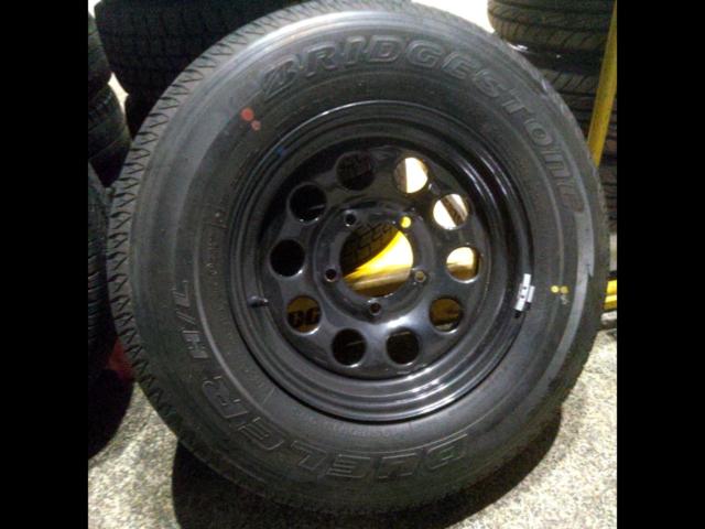 スズキ純正 JC74W/ジムニーノマド純正スチールホイール+ BRIDGESTONE 