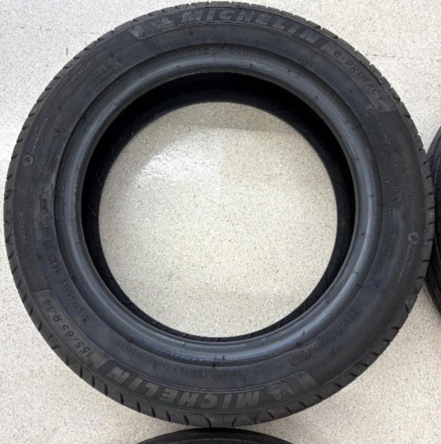 MICHELIN】 e・PRIMACY 155/65R14 2025年 4本セット | 中古品 | アップ 