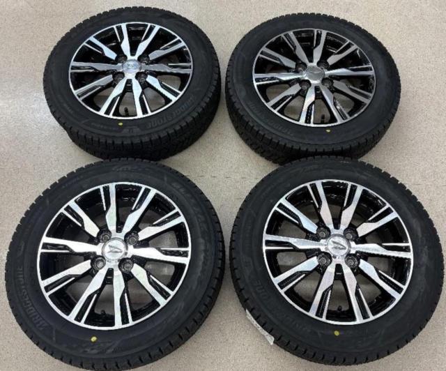 中古ホイール未使用タイヤ】 ダイハツ タントカスタム純正 + 