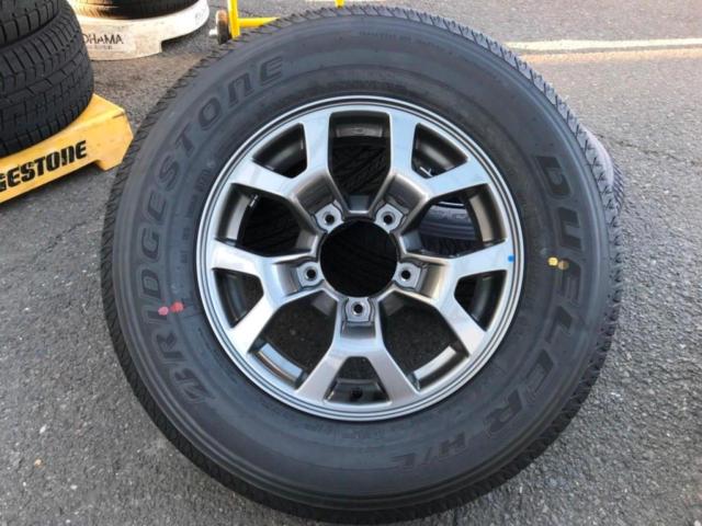 SUZUKI ジムニーノマド純正ホイール ・ BRIDGESTONE DUELER H/L 4/4 