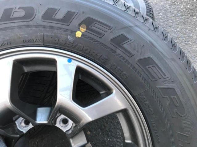 SUZUKI ジムニーノマド純正ホイール ・ BRIDGESTONE DUELER H/L 4/4 