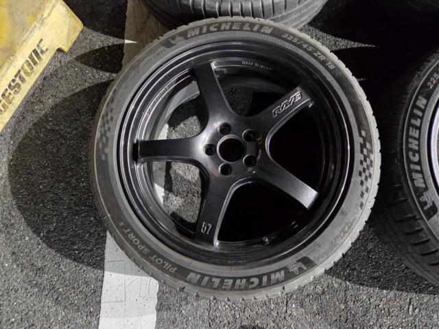 RAYS(レイズ)】GRAM LIGHTS(グラムライツ) 57CR SPEC-M+【MICHELIN 