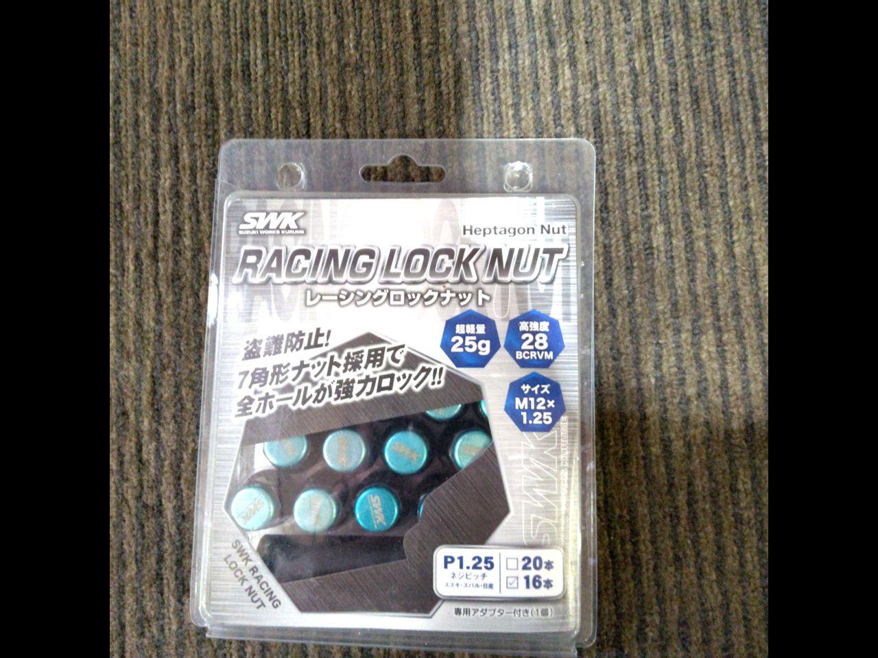 SWK レーシングロックナット 16個セット | やや傷や汚れあり | アップガレージ 大分店 | カー用品 タイヤホイール関連 取付ナットを ...