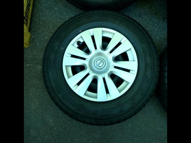 日産純正(NISSAN) E26 キャラバン 後期 純正スチールホイール + 