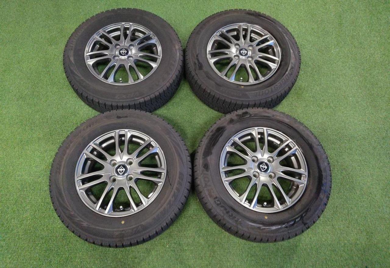 weds VELVA 7本ツインスポークアルミホイール + BRIDGESTONE 