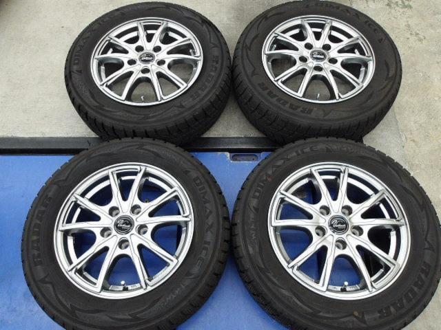 Verthandi PW-S10+Radar Dimax ICE 195/65R15 95T | やや傷や汚れあり 