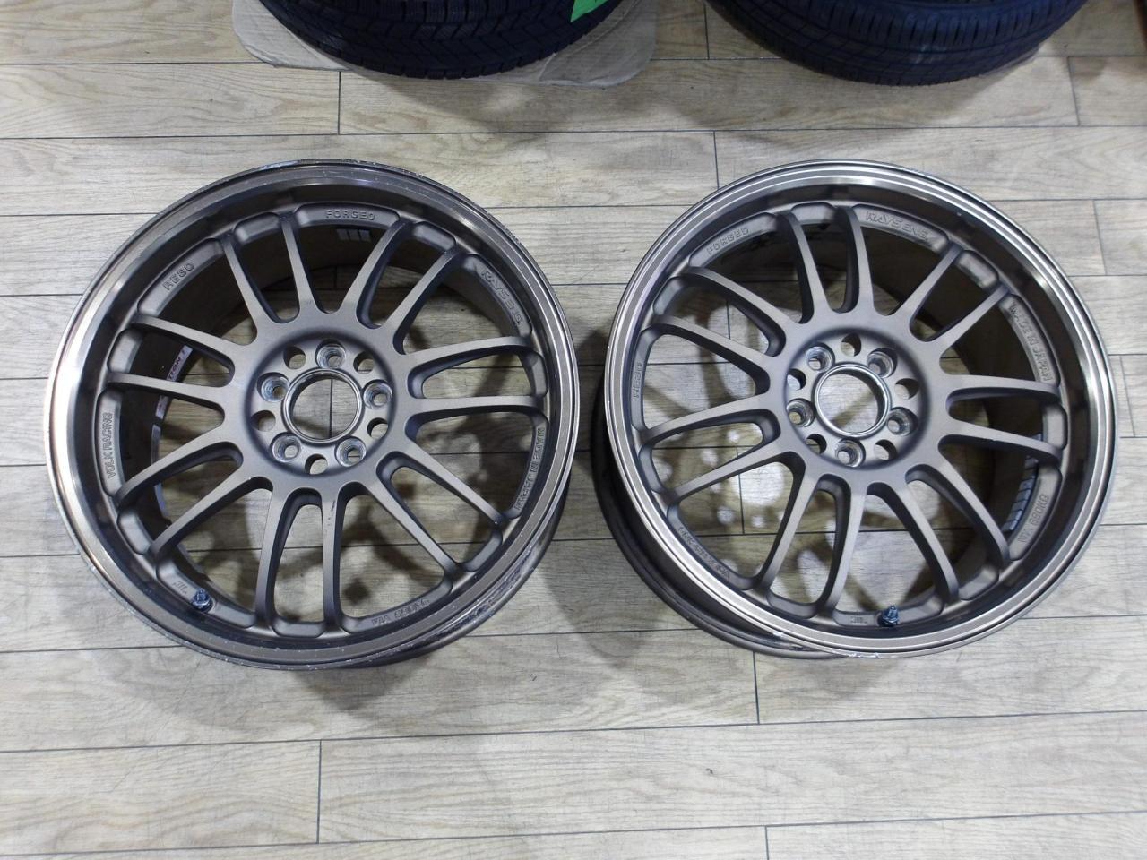 [Set of 2] RAYS (Rays) VOLK RACING (Volk Racing) RE30 | Some scratches ...