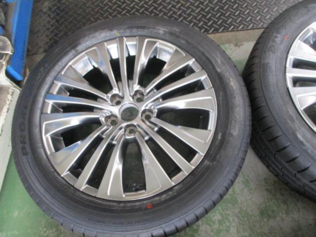 トヨタ純正 ハリアー/80系 Zグレード純正ホイール + TOYO PROXES R46A 