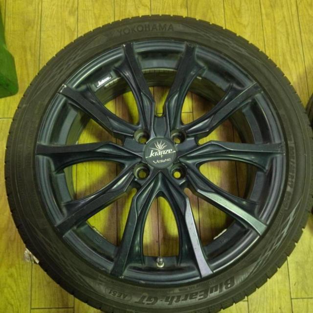 ★weds kranze Kranze VERAE 713 EVO  + YOKOHAMA BluEarth-GT AE51
