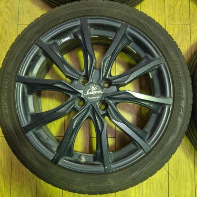 ★weds kranze Kranze VERAE 713 EVO  + YOKOHAMA BluEarth-GT AE51