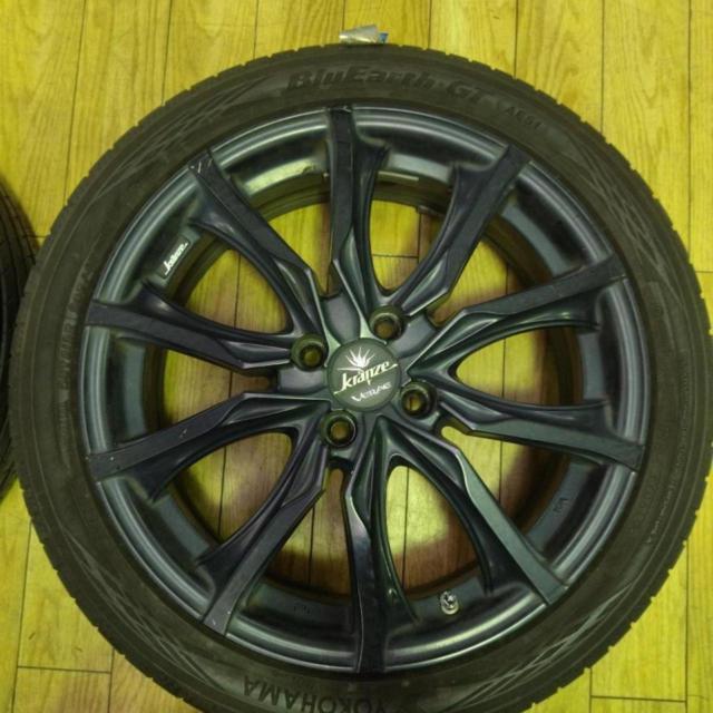 ★weds kranze Kranze VERAE 713 EVO  + YOKOHAMA BluEarth-GT AE51