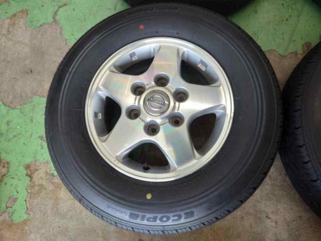 日産 キャラバン/E25純正ホイール + BRIDGESTONE ECOPIA RD-613