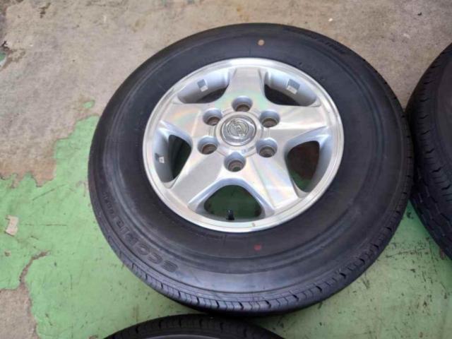 日産 キャラバン/E25純正ホイール + BRIDGESTONE ECOPIA RD-613