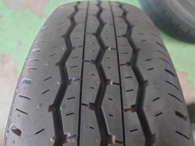 日産 キャラバン/E25純正ホイール + BRIDGESTONE ECOPIA RD-613