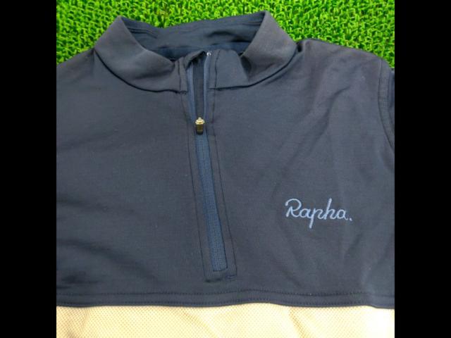 ※色あせ有り サイズ:M Rapha サイクルジャージ ネイビー