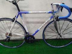 3大特価 COLNAGO ALTAIN 90年代 700x23c 2x11s クロモリロードバイク ブルー/ホワイト 参考サイズ170-180