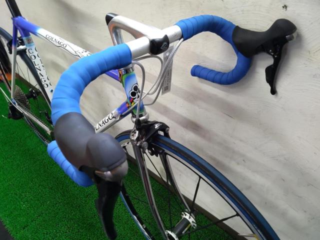 3大特価 COLNAGO ALTAIN 90年代 700x23c 2x11s クロモリロードバイク ブルー/ホワイト 参考サイズ170-180