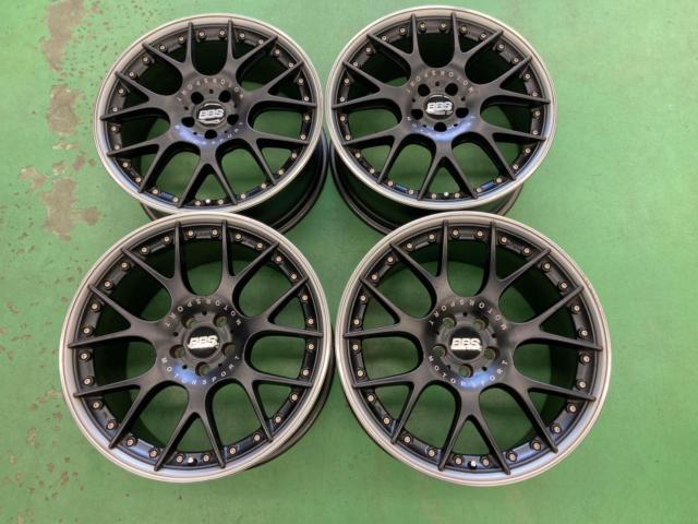 BBS GERMANY CH-R2 メッシュホイール | やや傷や汚れあり | アップ 