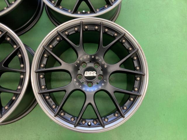 BBS GERMANY CH-R2 メッシュホイール | やや傷や汚れあり | アップ 