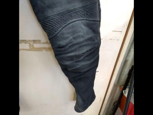 【L】WORKMAN 超撥水 EURO ボア 防風デニムパンツ