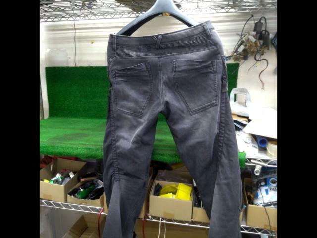 【L】WORKMAN 超撥水 EURO ボア 防風デニムパンツ