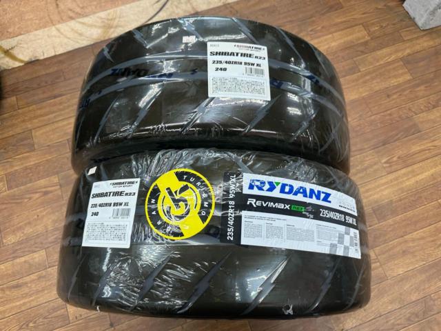 ☆新品タイヤ2本セット☆SHIBATIRE(シバタイヤ) R23 235/40R18 240 