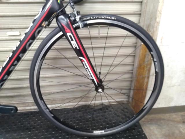 2大特価!!COLNAGO ACE 700×23C 2×10S カーボンフレームロードバイク 2012年モデル ブラック×レッド