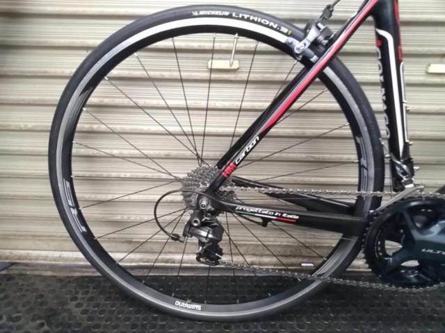 2大特価!!COLNAGO ACE 700×23C 2×10S カーボンフレームロードバイク 2012年モデル ブラック×レッド