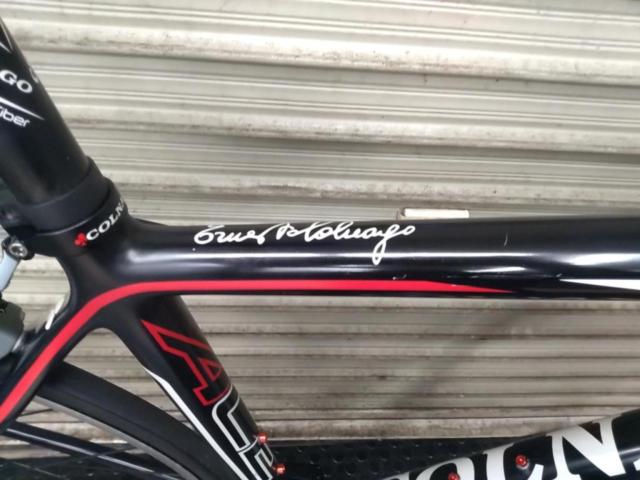 2大特価!!COLNAGO ACE 700×23C 2×10S カーボンフレームロードバイク 2012年モデル ブラック×レッド