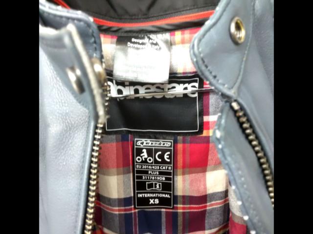 AlpinestarsGAL
WOMEN'S
Leather jacket
Size XS
