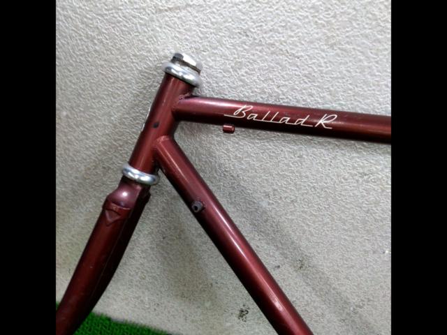 FUJI Ballad R クロモリロードバイク フレームセット 54cm ブラウン