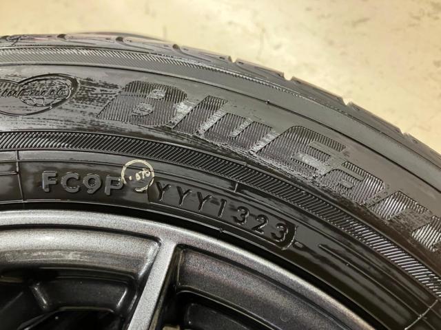 weds VELVA SPORT+YOKOHAMA BluEarth AE01F | やや傷や汚れあり 