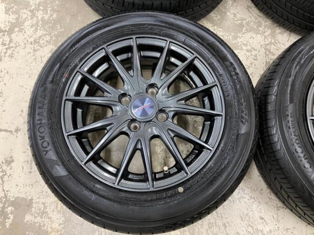 weds VELVA SPORT+YOKOHAMA BluEarth AE01F | やや傷や汚れあり 