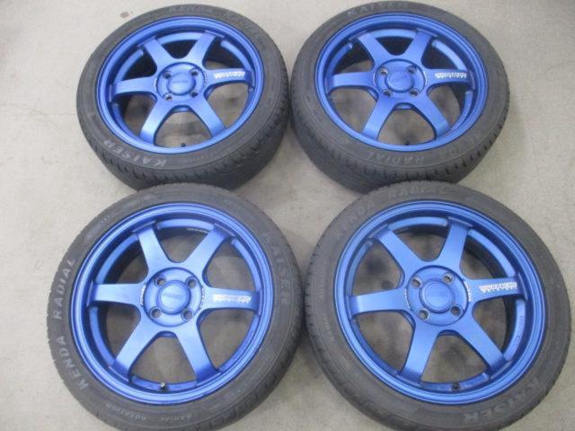 ☆値下げしました!!☆RAYS VOLK RACING TE37 SONIC+KENDA KAISER 165 