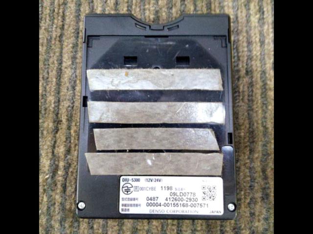 DENSO (transmission)
DIU-5300
An additional setup fee of ¥2200 is required for ETC!