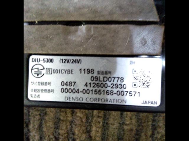 DENSO (transmission)
DIU-5300
An additional setup fee of ¥2200 is required for ETC!